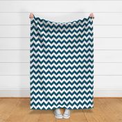 Navy Chevron - Large