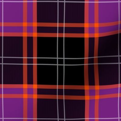 Custom Tartan ~ MacHalloween  