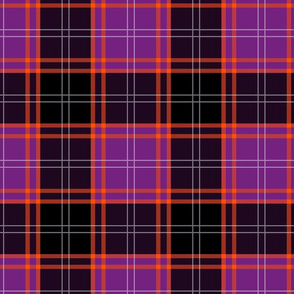 Custom Tartan ~ MacHalloween  