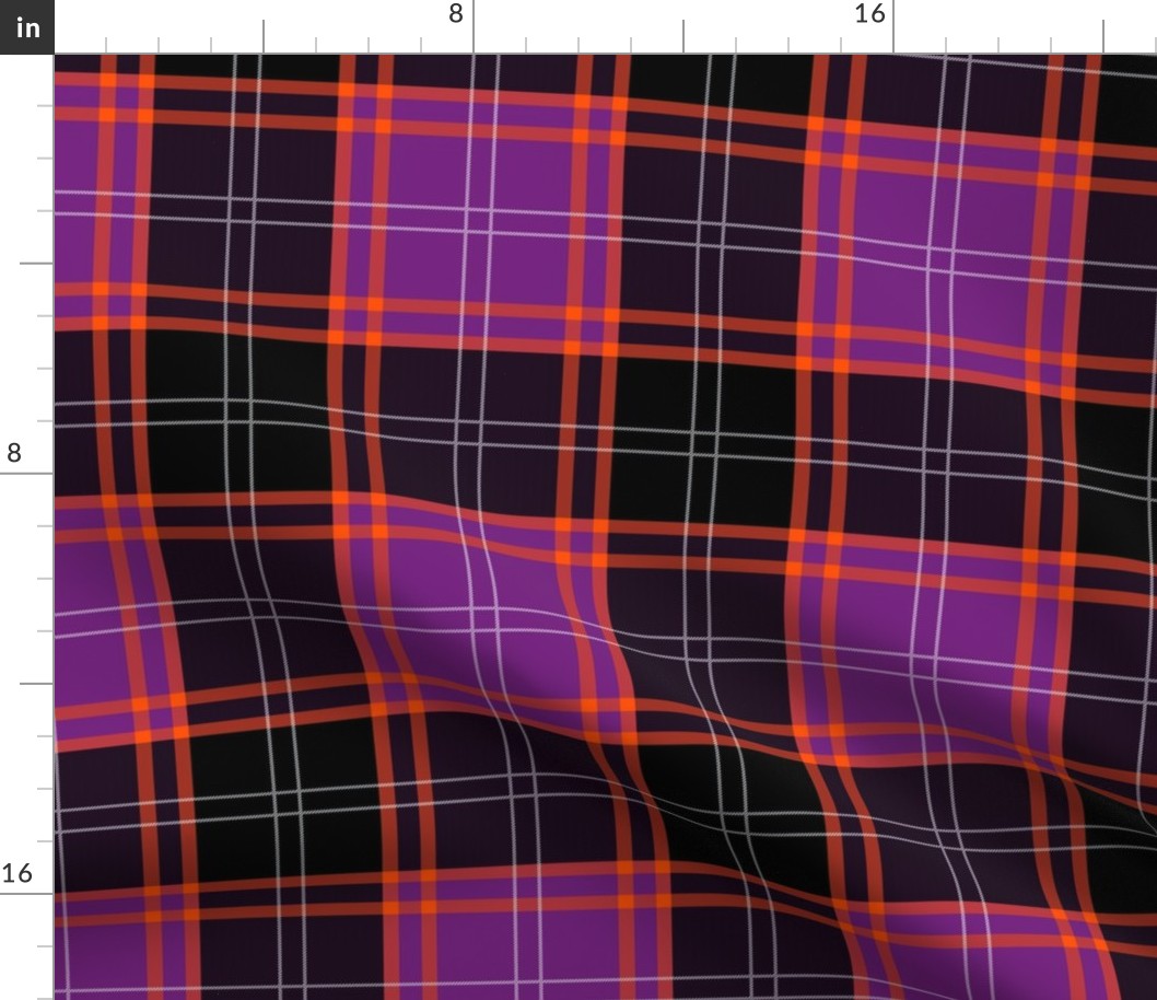 Custom Tartan ~ MacHalloween  