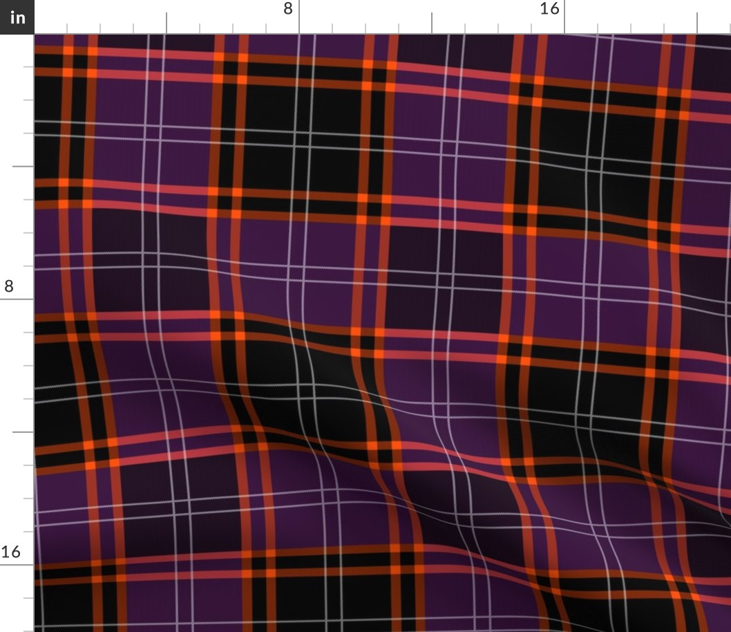 Custom Tartan ~ MacHalloween ~ Midnight 