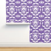 Playful Feline Damask