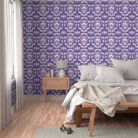 Playful Feline Damask