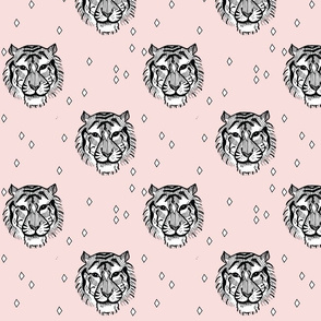 light pink tiger - elvelyckan