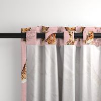 Big Cat Damask (rose quartz) LRG