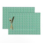 Sea Green Mermaid Tail Small (Vertical)