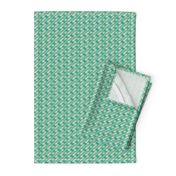 Sea Green Mermaid Tail Small (Vertical)