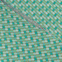 Sea Green Mermaid Tail Small (Vertical)