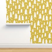 tree // trees mustard yellow kids nursery outdoors camping woodland forest