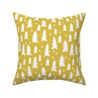 tree // trees mustard yellow kids nursery outdoors camping woodland forest