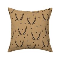 antler // brown kids boys camping hunting buck doe deer antler