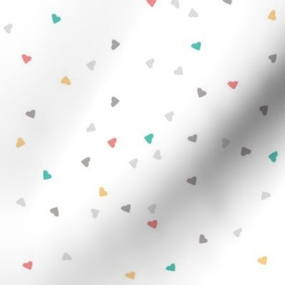  Confetti Hearts- Multicolour