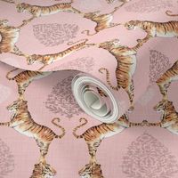 Big Cat Damask (in Rose Quartz) MED