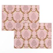 Big Cat Damask (in Rose Quartz) MED