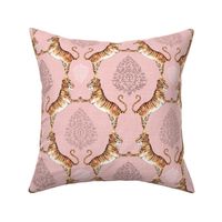 Big Cat Damask (in Rose Quartz) MED