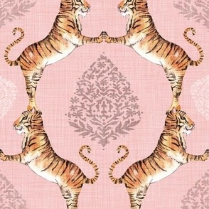 Big Cat Damask (in Rose Quartz) MED