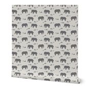 Baby Elephants - Green