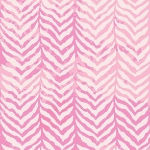 herringbone tweed pink water colour