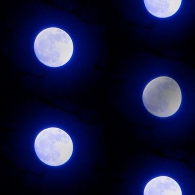 Vernal Moon Polka Dots