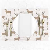 Deer - Light Beige Brown