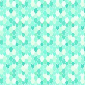 Mermaid Scales Seafoam, Mini