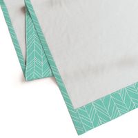 Featherland Mint/White LARGE