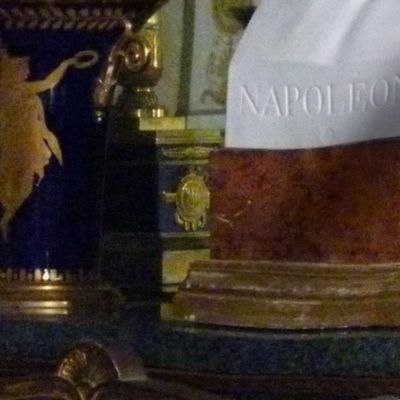 Bust of Napoleon in his study at the Château de Compiègne