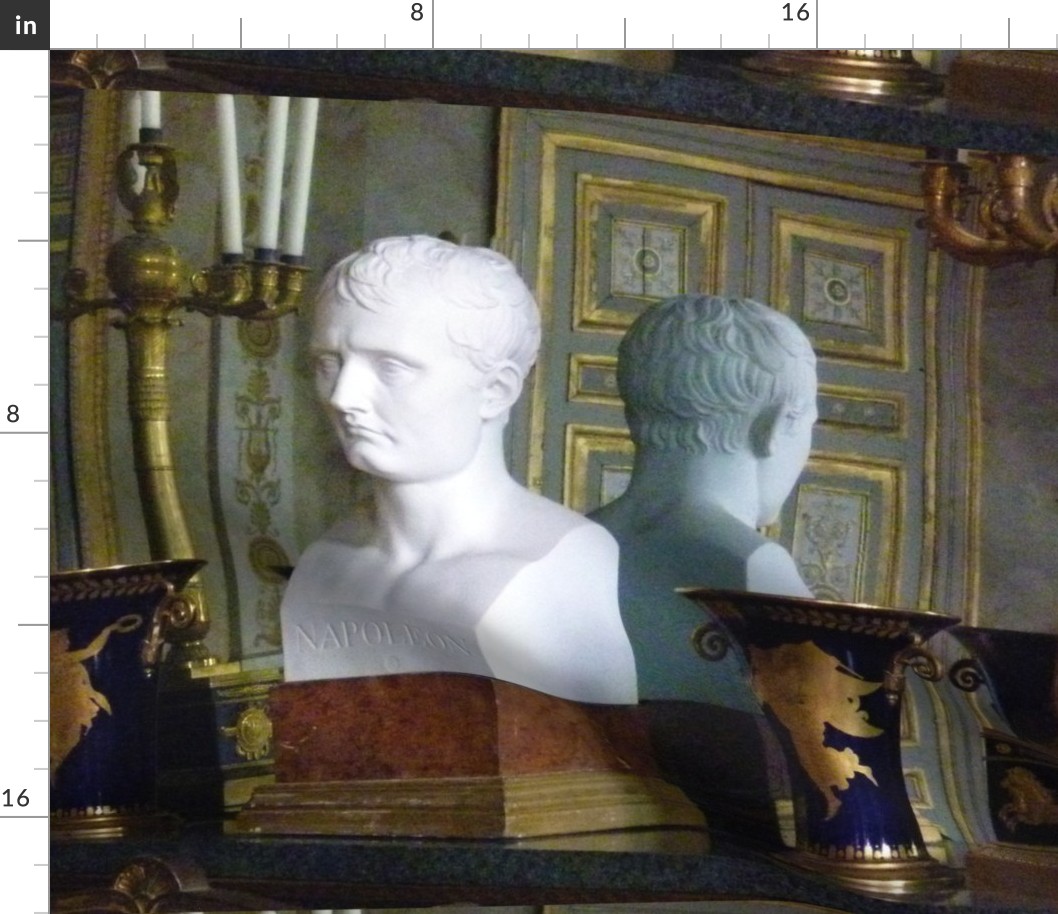 Bust of Napoleon in his study at the Château de Compiègne