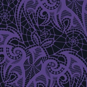 Lace Bats - Grape on Graphite