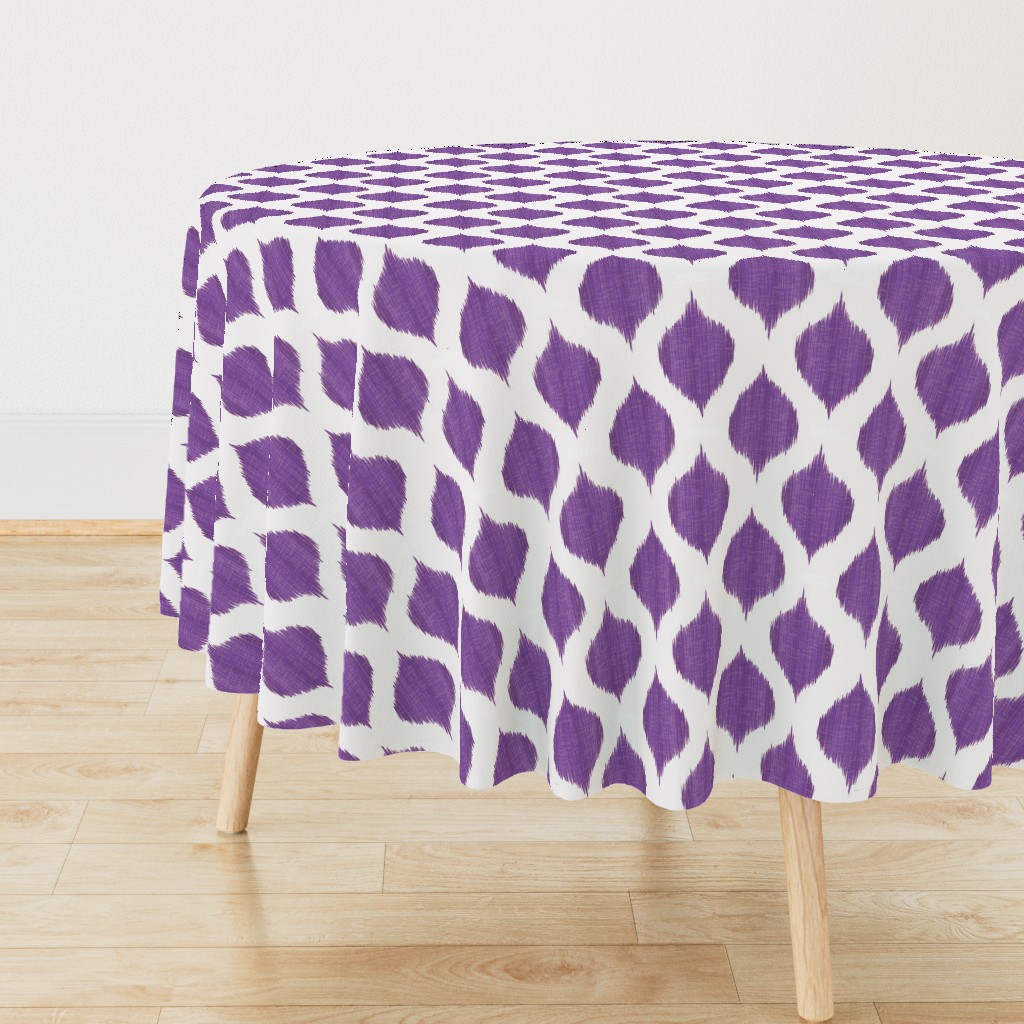 Lela Ikat in Regal Purple