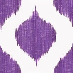 Lela Ikat in Regal Purple