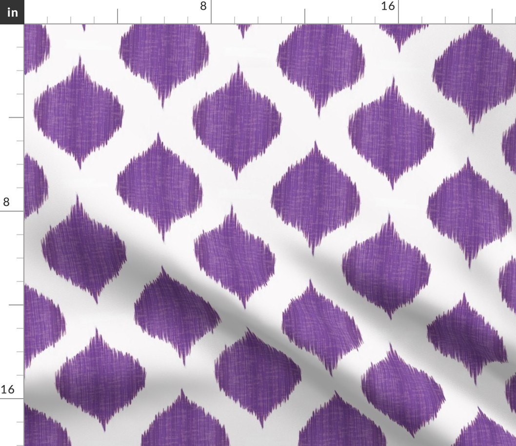 Lela Ikat in Regal Purple