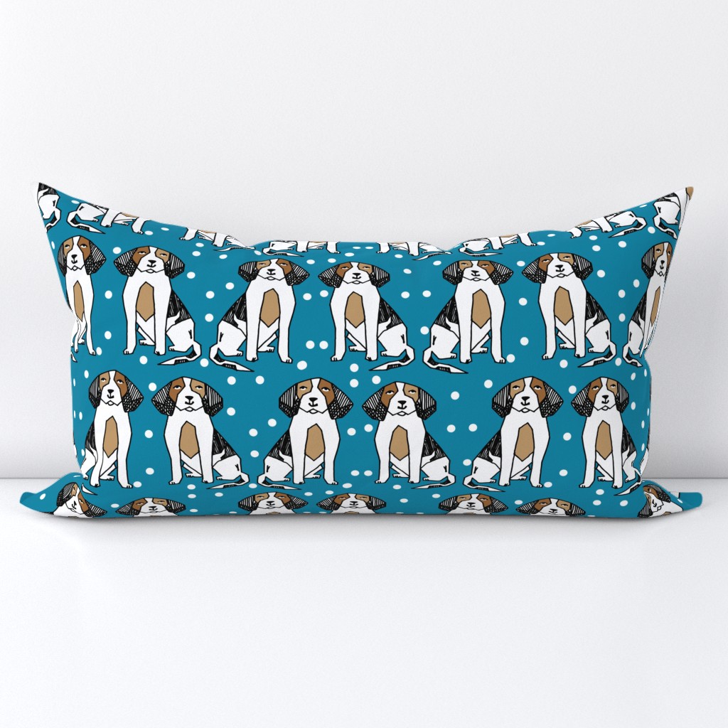 beagle // cute dog illustration dog breed dog pet dog illustration pattern