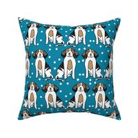 beagle // cute dog illustration dog breed dog pet dog illustration pattern