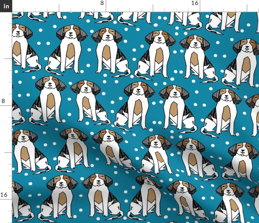 beagle // cute dog illustration dog breed dog pet dog illustration pattern