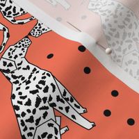 dalmatian // bright dog design cute dog pattern illustration