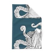 teal octopus wall hanging