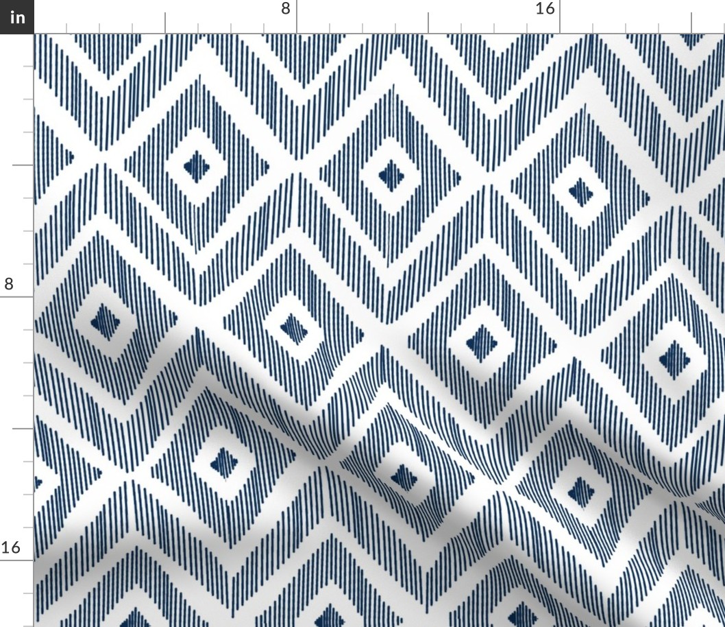 Ikat Navy