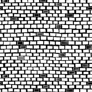 City White Brick wall