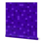 Blue and Purple Pixel Blocks