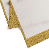 Golden Lions Damask