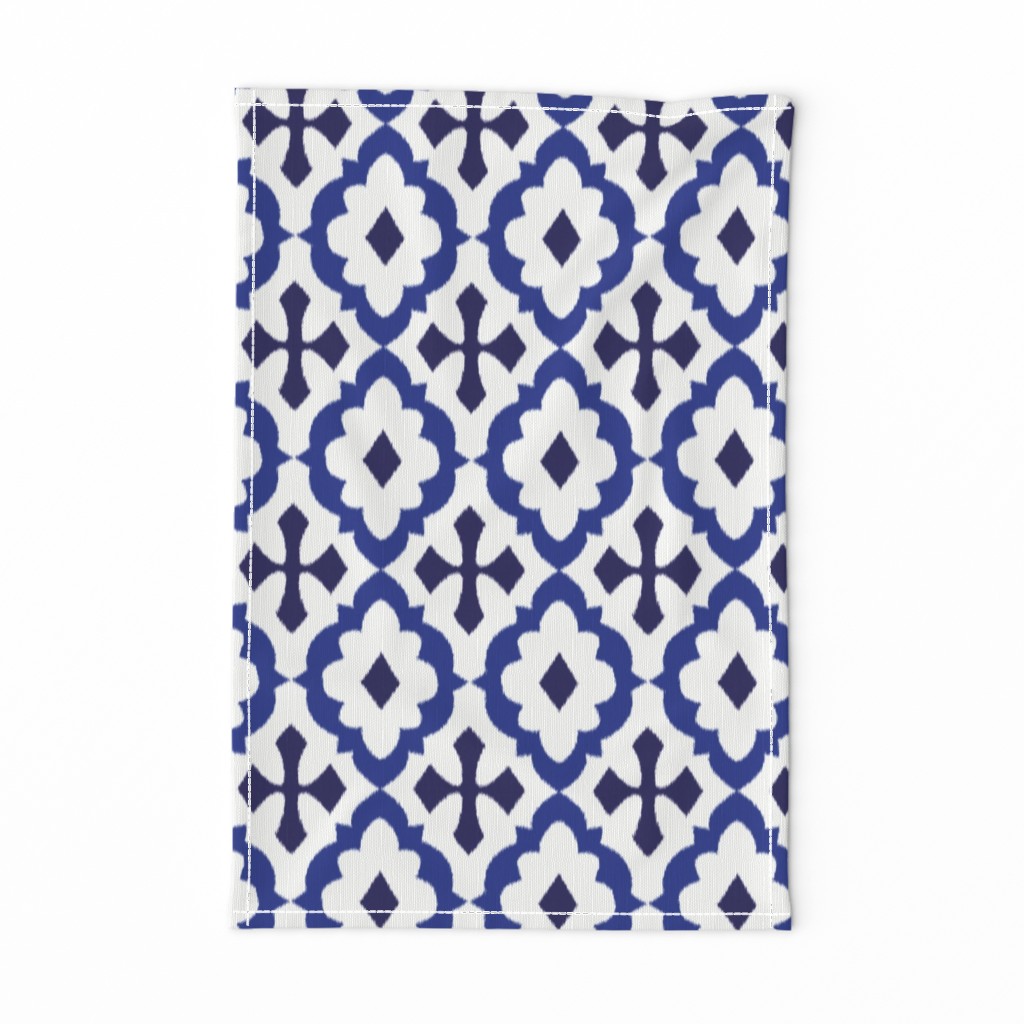 ikat - blue