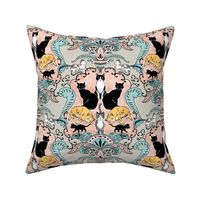 Cats I Have Loved Damask 2