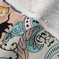 Cats I Have Loved Damask 2