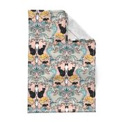 Cats I Have Loved Damask 2