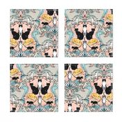Cats I Have Loved Damask 2