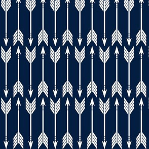 arrows // navy - railroad