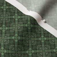 Little and Green: DiamondPlaid