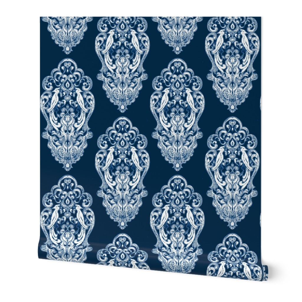 Deft Delft Wallpaper | Spoonflower