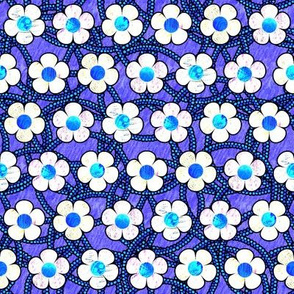 Winter Patterned Flowers